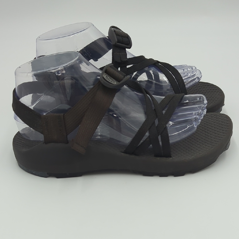 Chaco Black and Brown Women's Sandals
